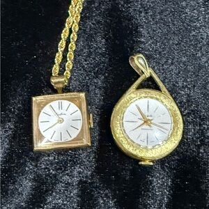 Vintage Pendant Watches